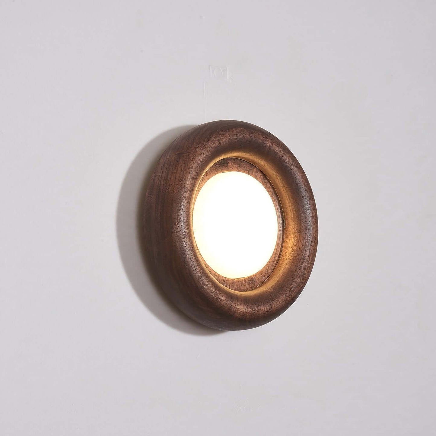 Contemporary Wooden Led Wall Lamp