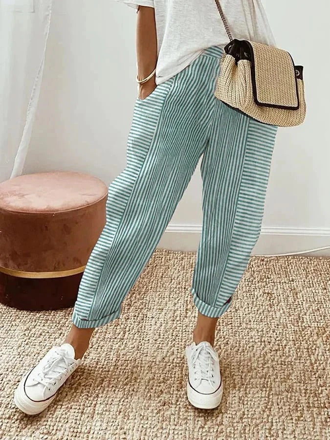 Finn | Comfortable striped trousers