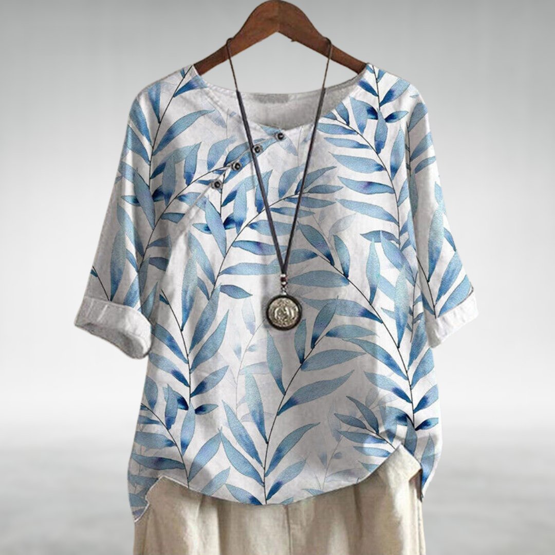 Fashionable Women's Blouse with Cute Details