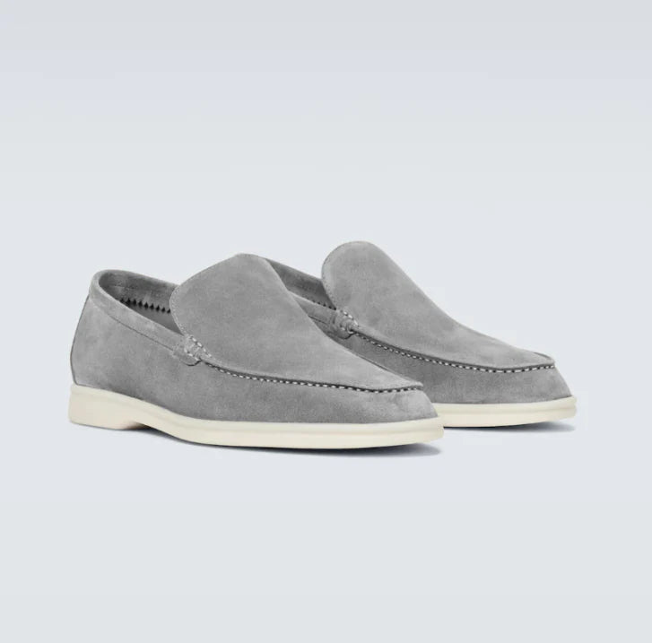 Classic Leather Slip On Shoes