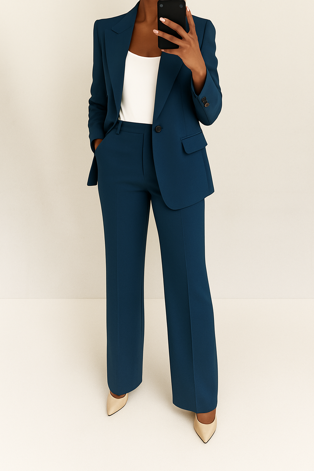 Classic 2-Piece Womens Business Suit