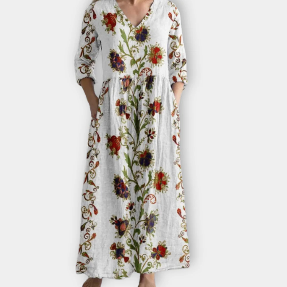 Free Spirited Bohemian Summer Dress - Luxivelle