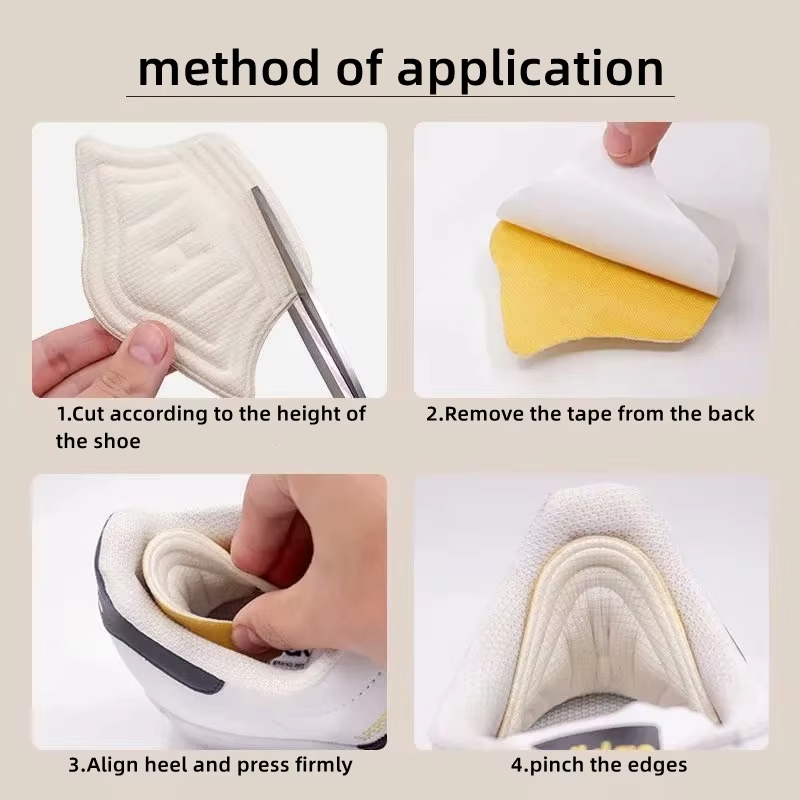 Soft Heel Cushions for Shoes - Relief from Heel Friction