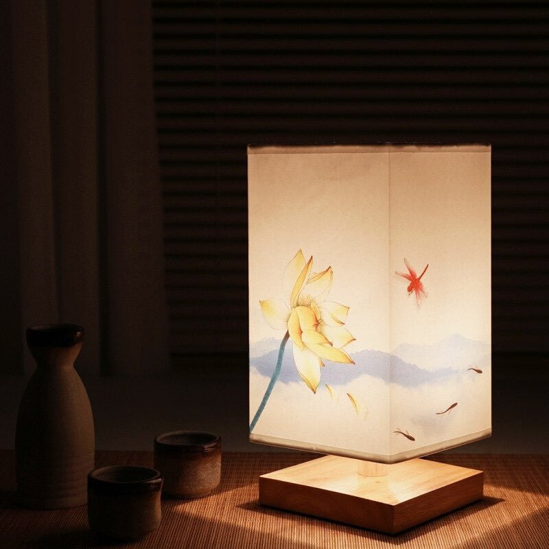 Simple Wood Table Light – Nordic Style Lamp