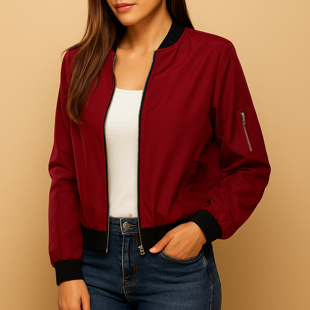 Lightweight summer jacket for women with flattering fit, high-quality fabric, and stylish design—ideal for warm weather and versatile wear.
