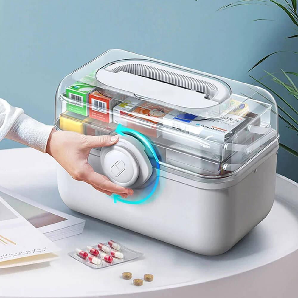 Portable Daily Pill Box Case