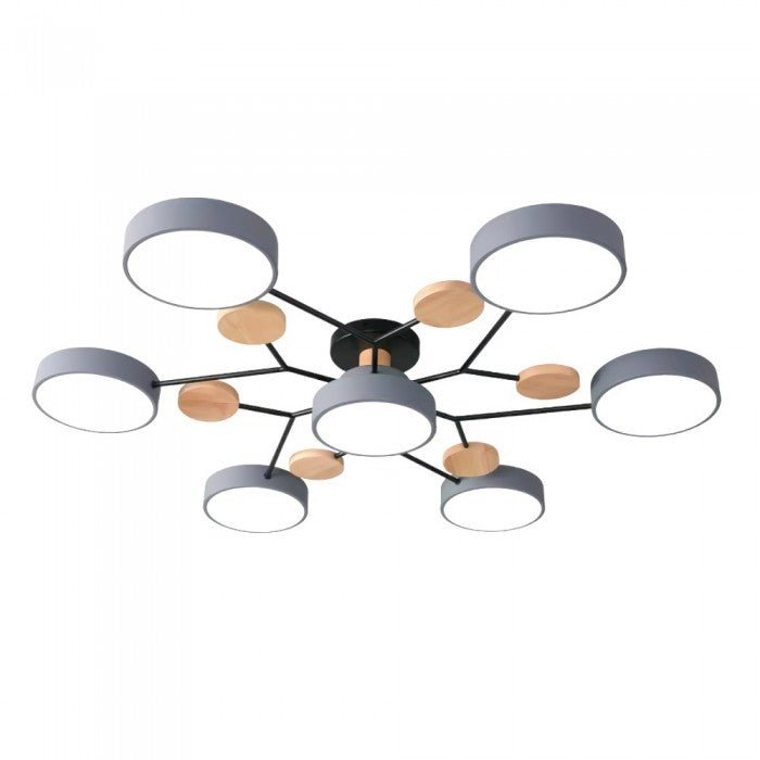 Simple LED Ceiling Light - Warm White Modern Design