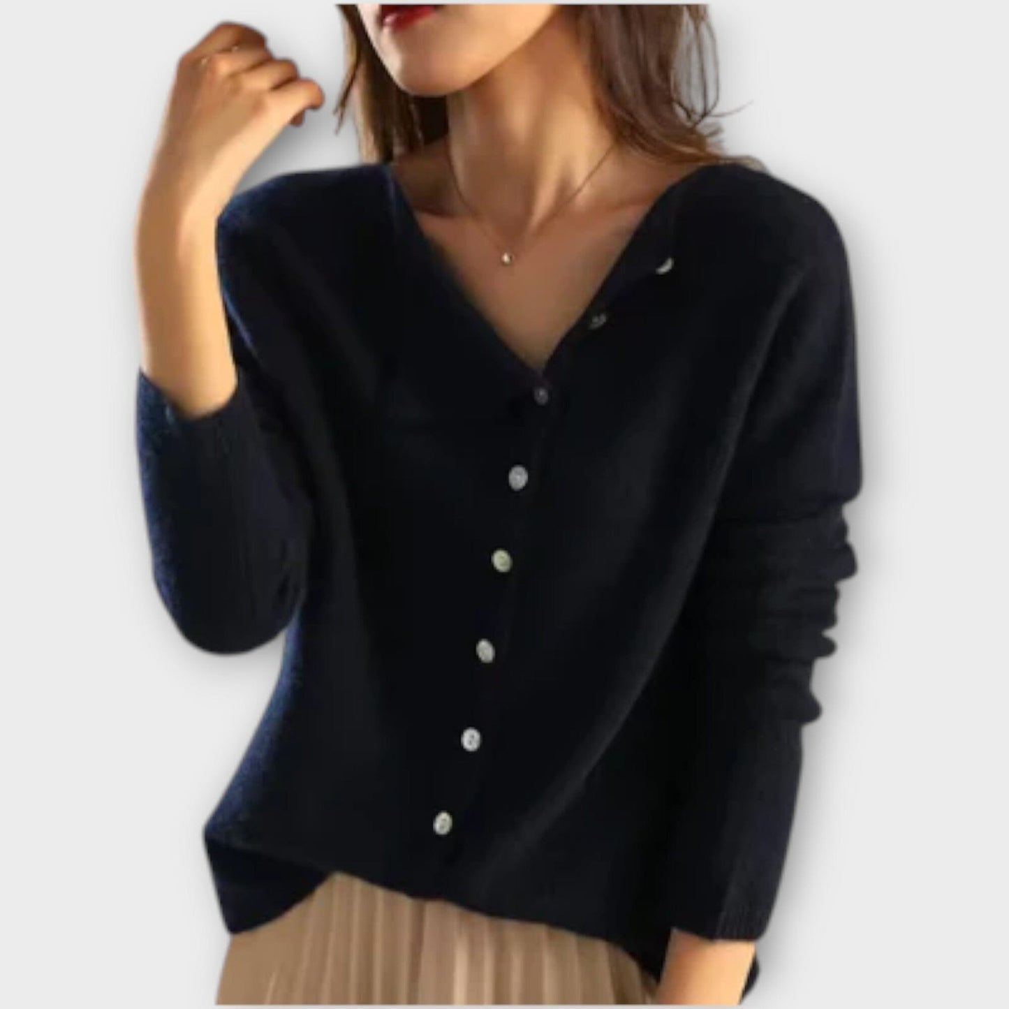 Soft Women's Open Front Cardigan