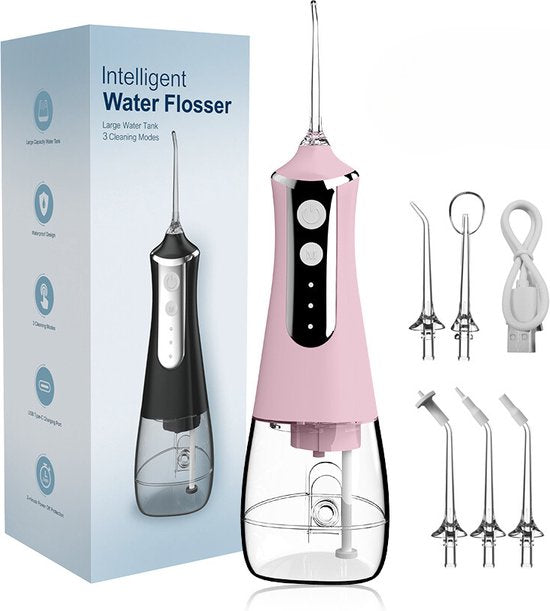 Portable Dental Water Flosser – Powerful Teeth Cleaner