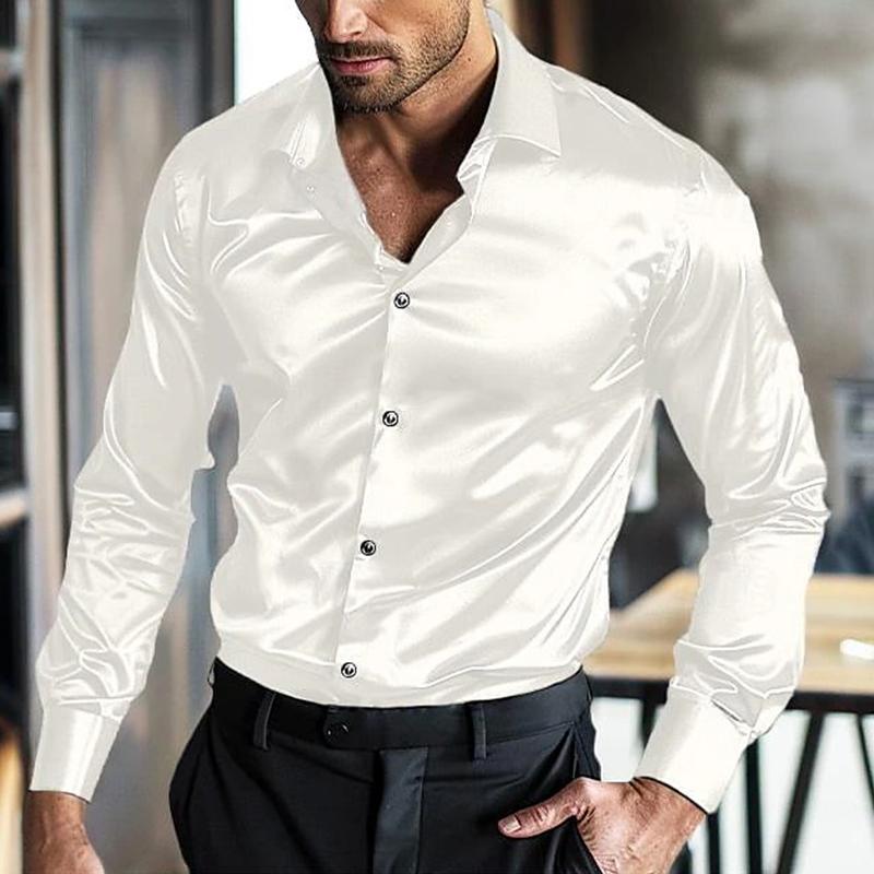 Classic Fit Mens Dress Shirt with Collar