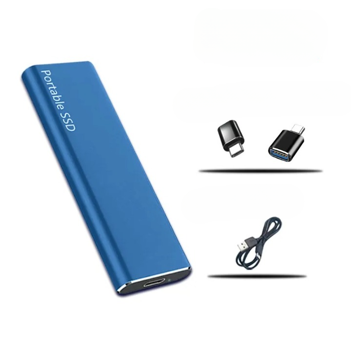 Compact 4TB USB-C Portable Hard Drive