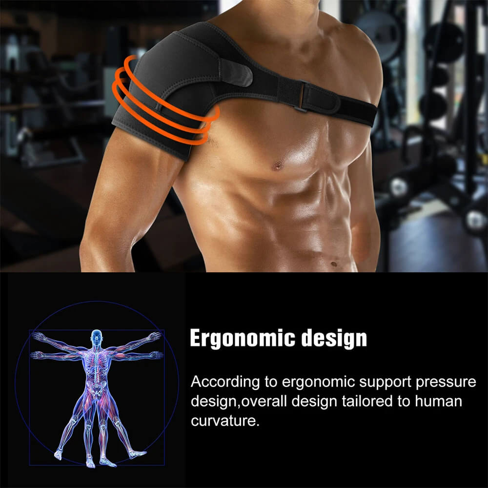 Supportive Shoulder Injury Wrap