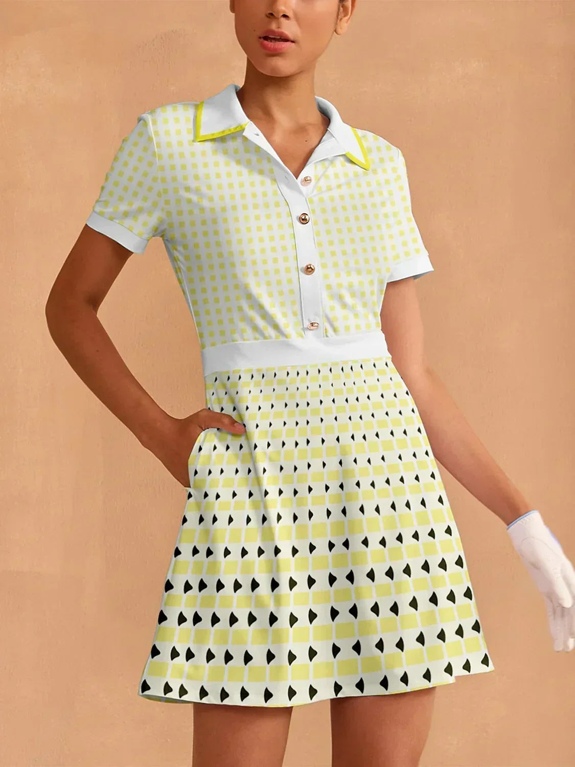 Casual Fit Knee Length Summer Dress