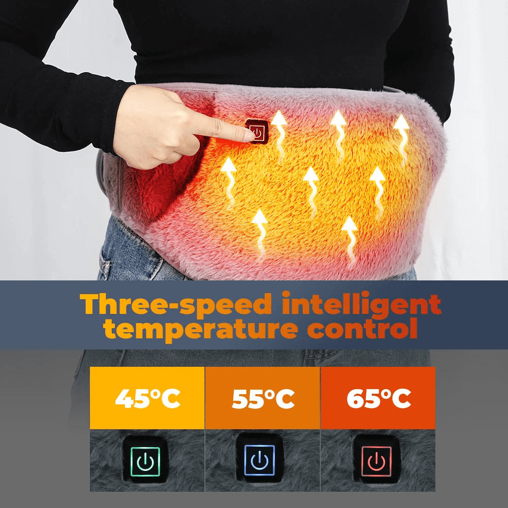 Warm Heat Wrap for Cramp Relief