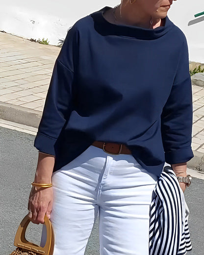Ladies Short Sleeve Casual Top