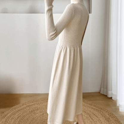 Warm Cozy Ladies Knit Dress