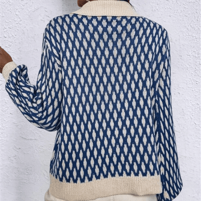 Ladies Cozy Crew Neck Sweater