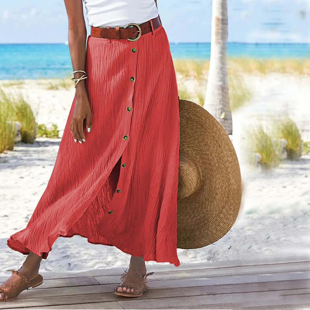 Flowy Long Summer Skirt
