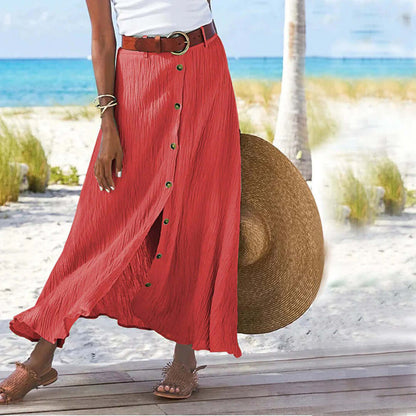Flowy Long Summer Skirt