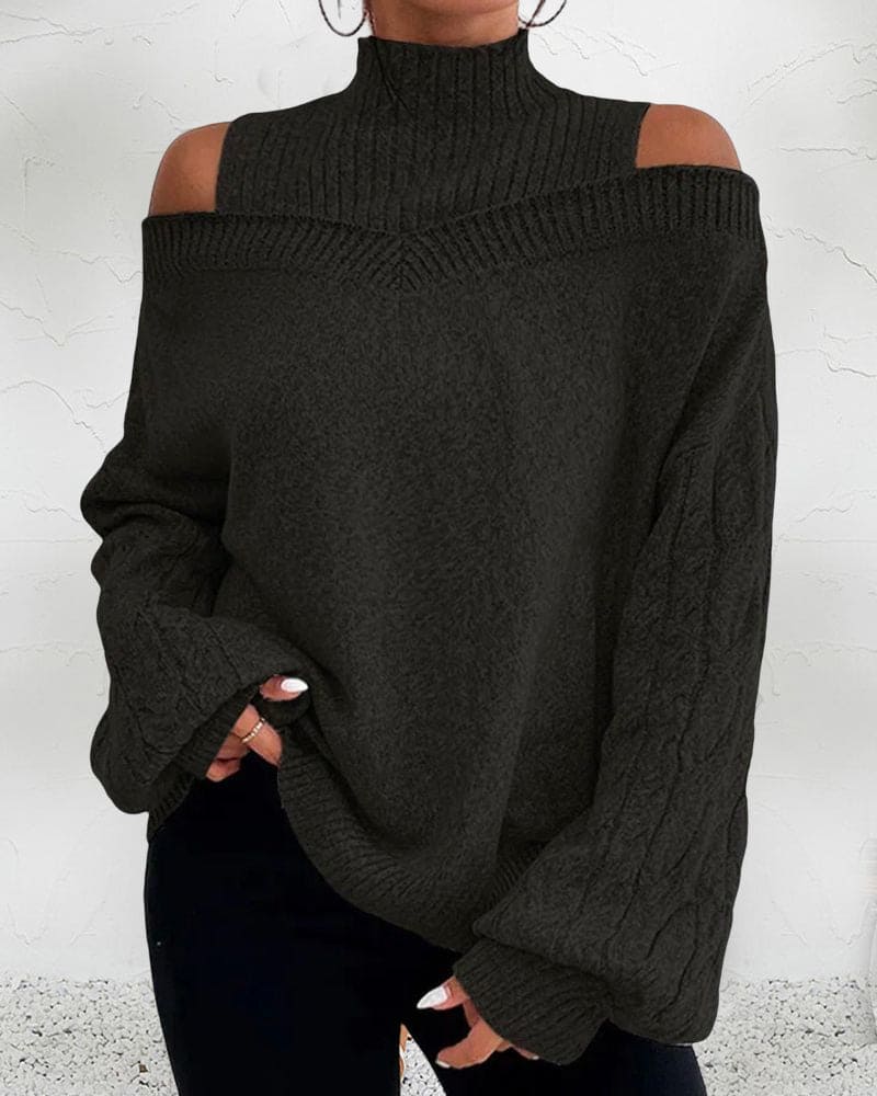 Relaxed Fit Cozy Women's Sweater