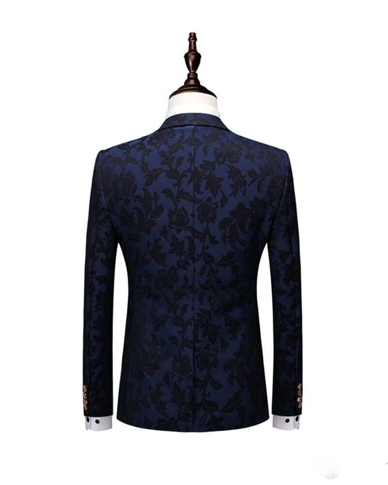 Slim Fit Formal Suit Jacket for Men