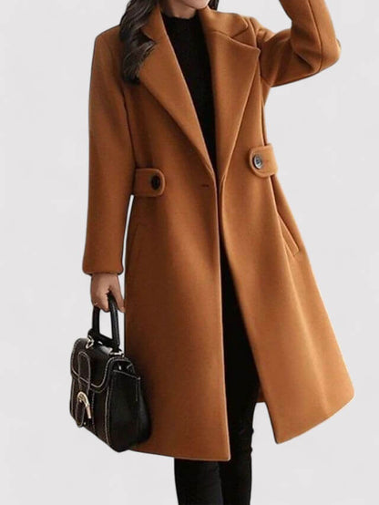 Warm Fleece Parka with Adjustable Waist Belt