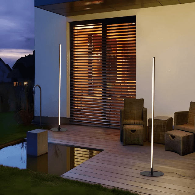 Bright LED Garden Floor Lamp