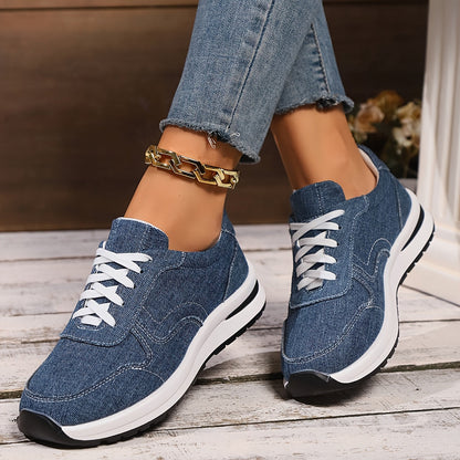 Soft Casual Blue Jeans Shoes