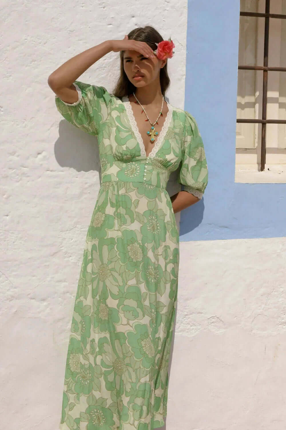 Casual Sleeveless Knee Length Dress - Luxivelle