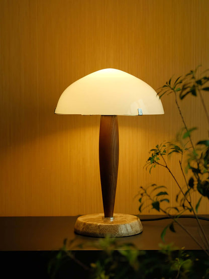 Stylish Wooden Desk Table Lamp