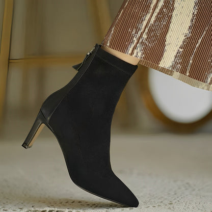 Tania | Chic High Heel Booties