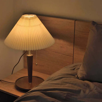 Folded Wooden Desk Lamp