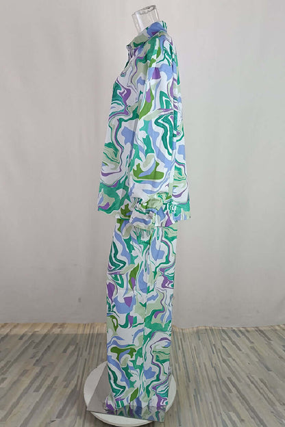 Soft Knit 2-Piece Cardigan Pants Set