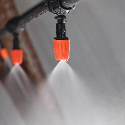 Easy Garden Watering Kit - Adjustable Nozzle Sprinkler Set - Luxivelle