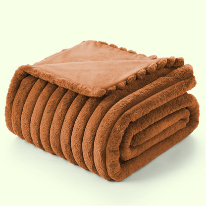 Plush Cozy Throw Blanket