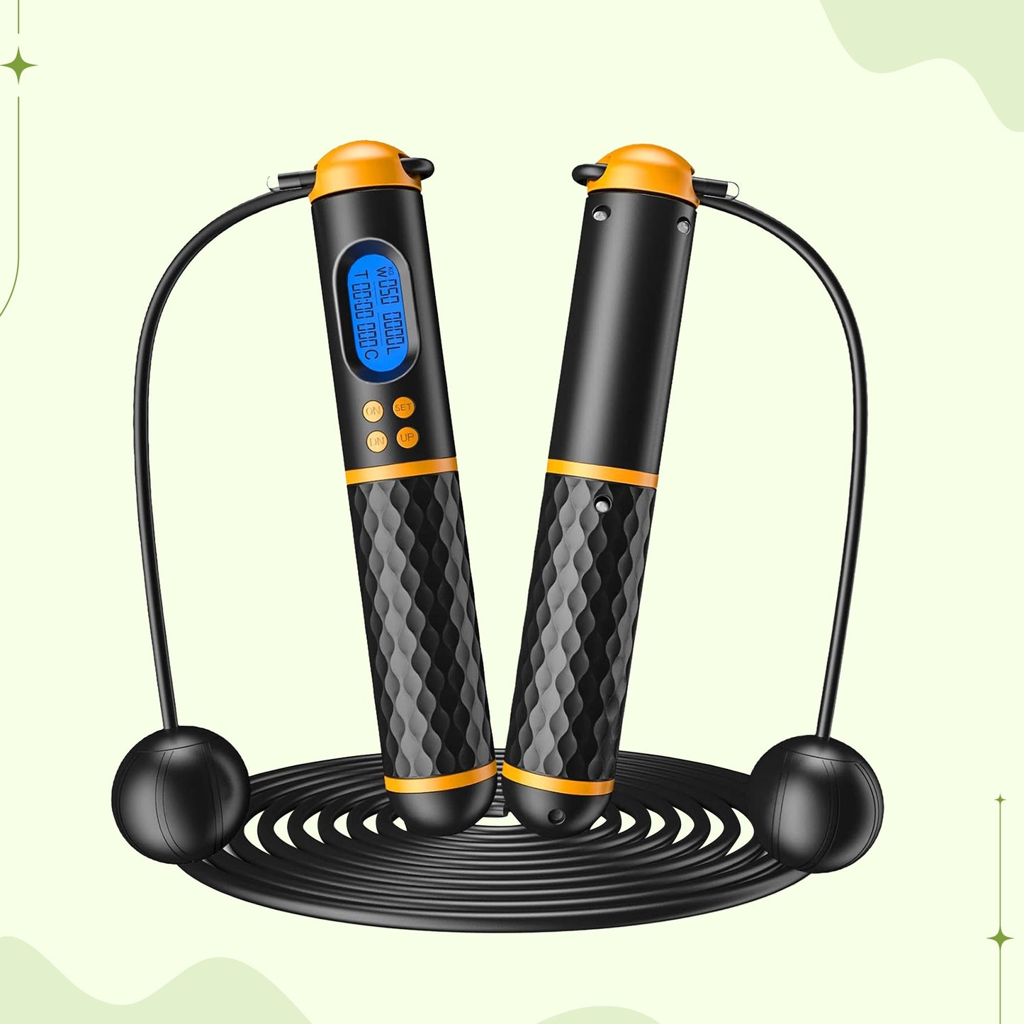 Smart Fitness Jump Rope with Digital Counter - Luxivelle