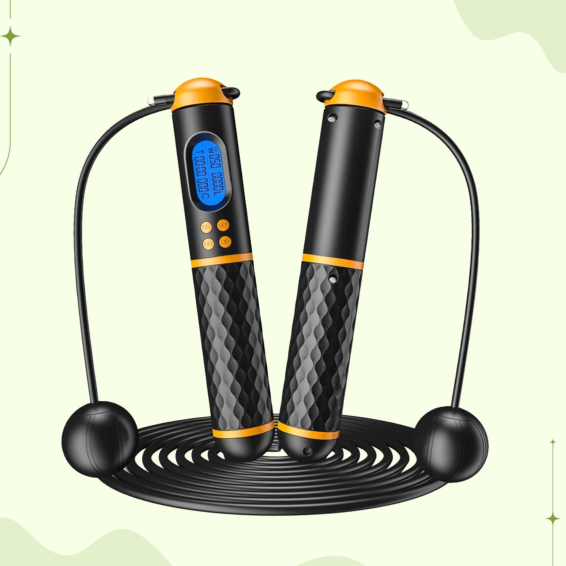Smart Fitness Jump Rope with Digital Counter - Luxivelle