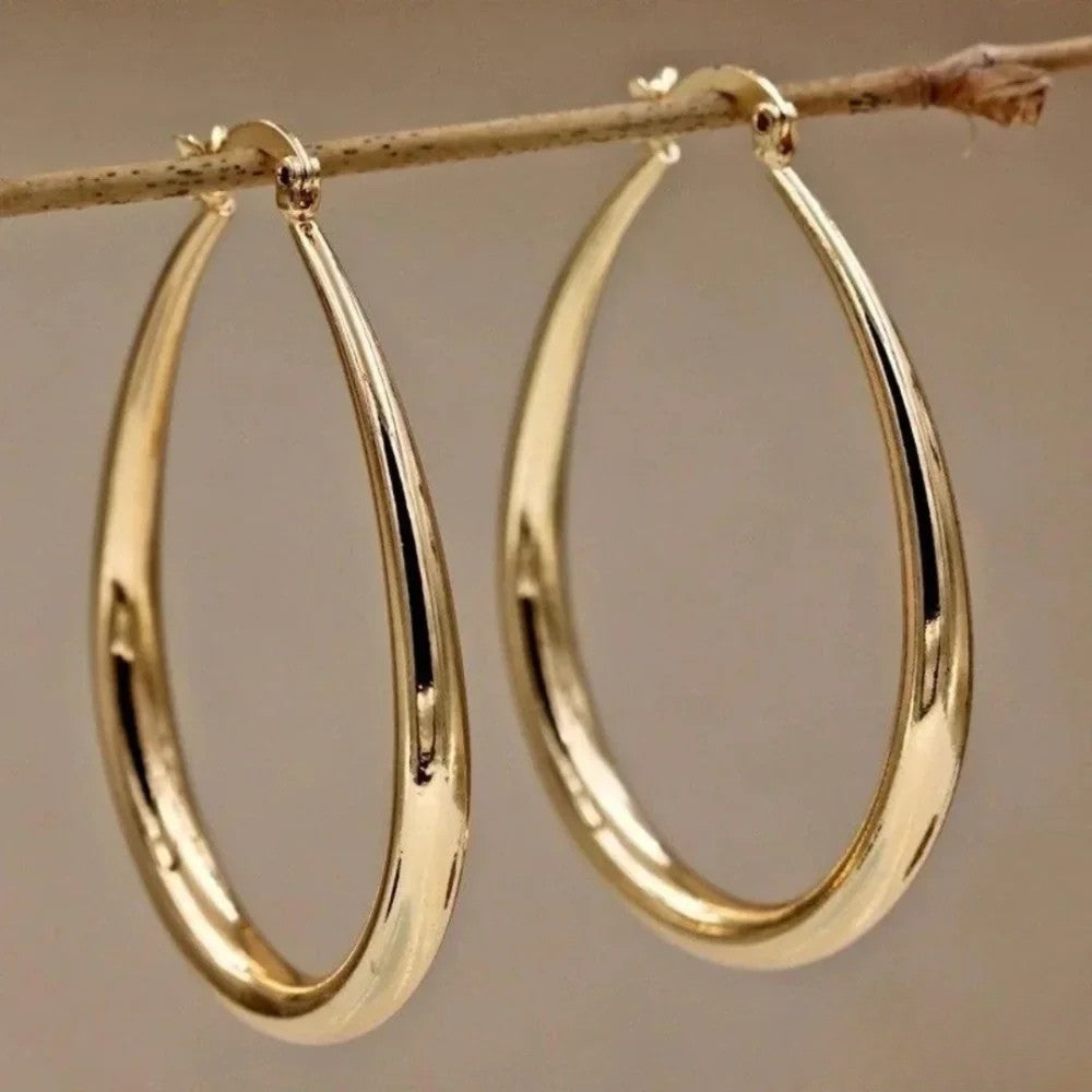 Classic Round Drop Earrings - Luxivelle