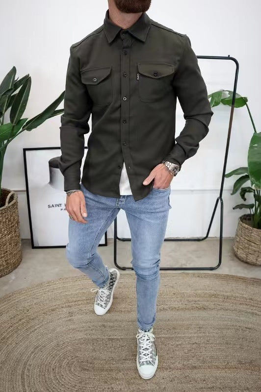 Relaxed Fit Casual Shirt