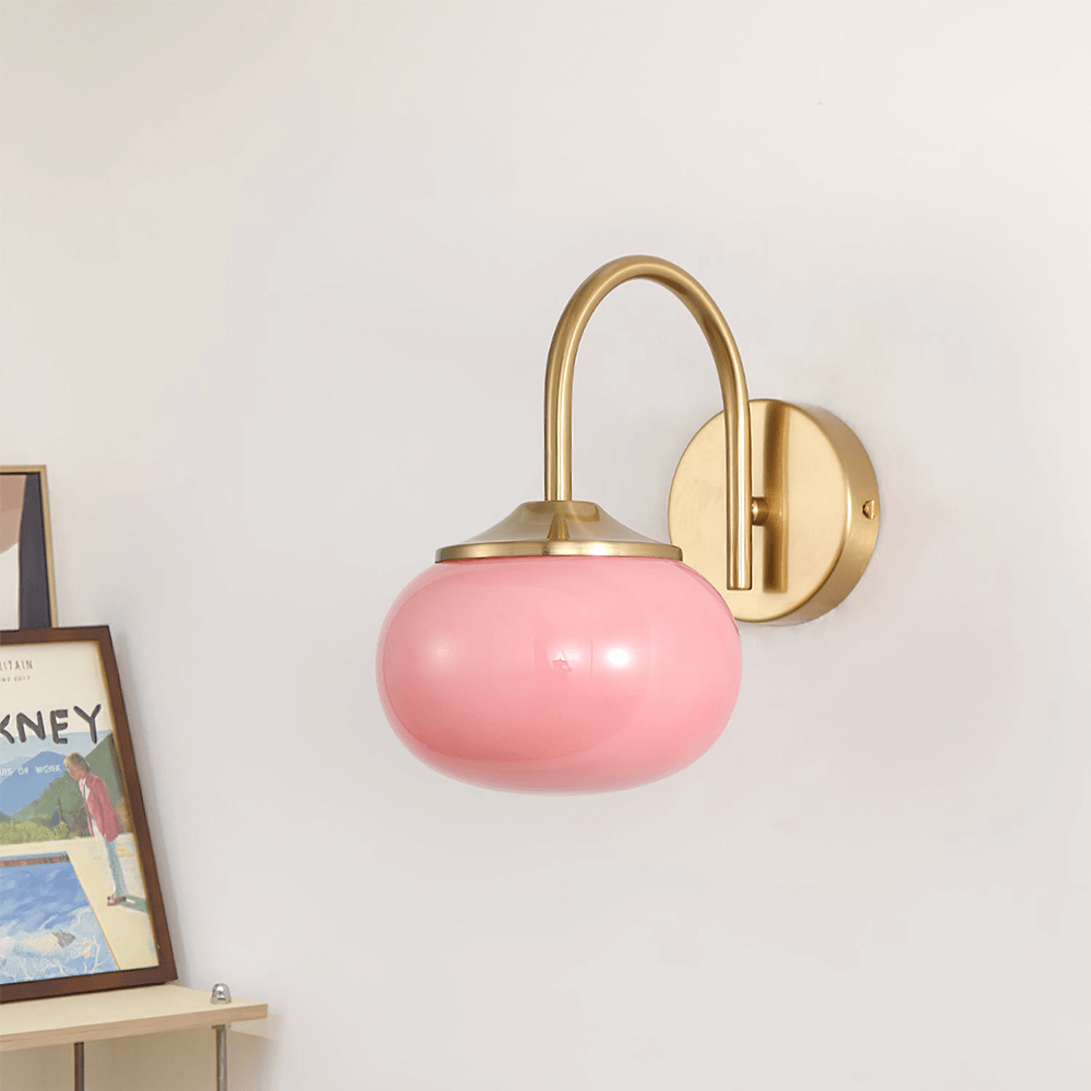 Stylish Metal Wall Lamp - 23cm