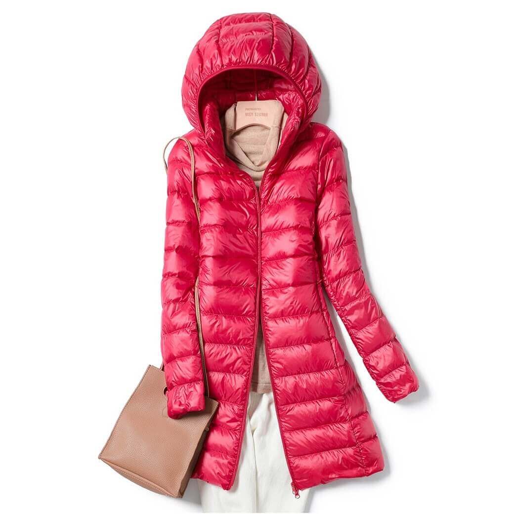 Lightweight Women's Winter Puffer Coat