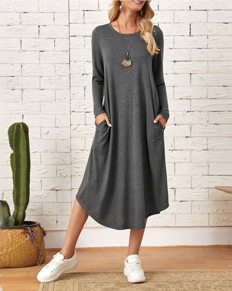 Warm Oversized Cold Weather Dress
