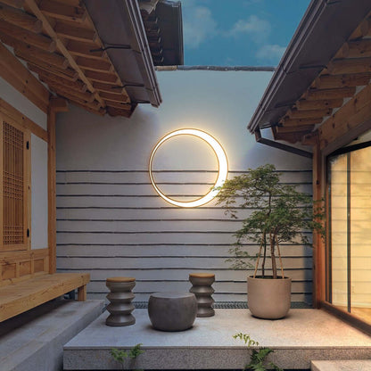 Weatherproof LED Outdoor Wall Lamp, 30-80cm Adjustable