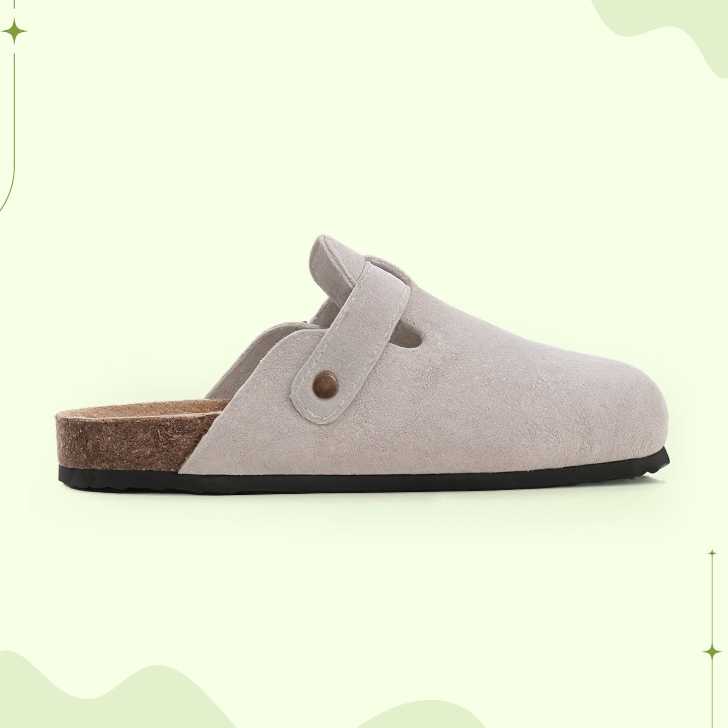 Comfortable Women's Natural Cork Sandals