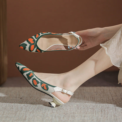 Comfortable Low Heel Summer Sandals