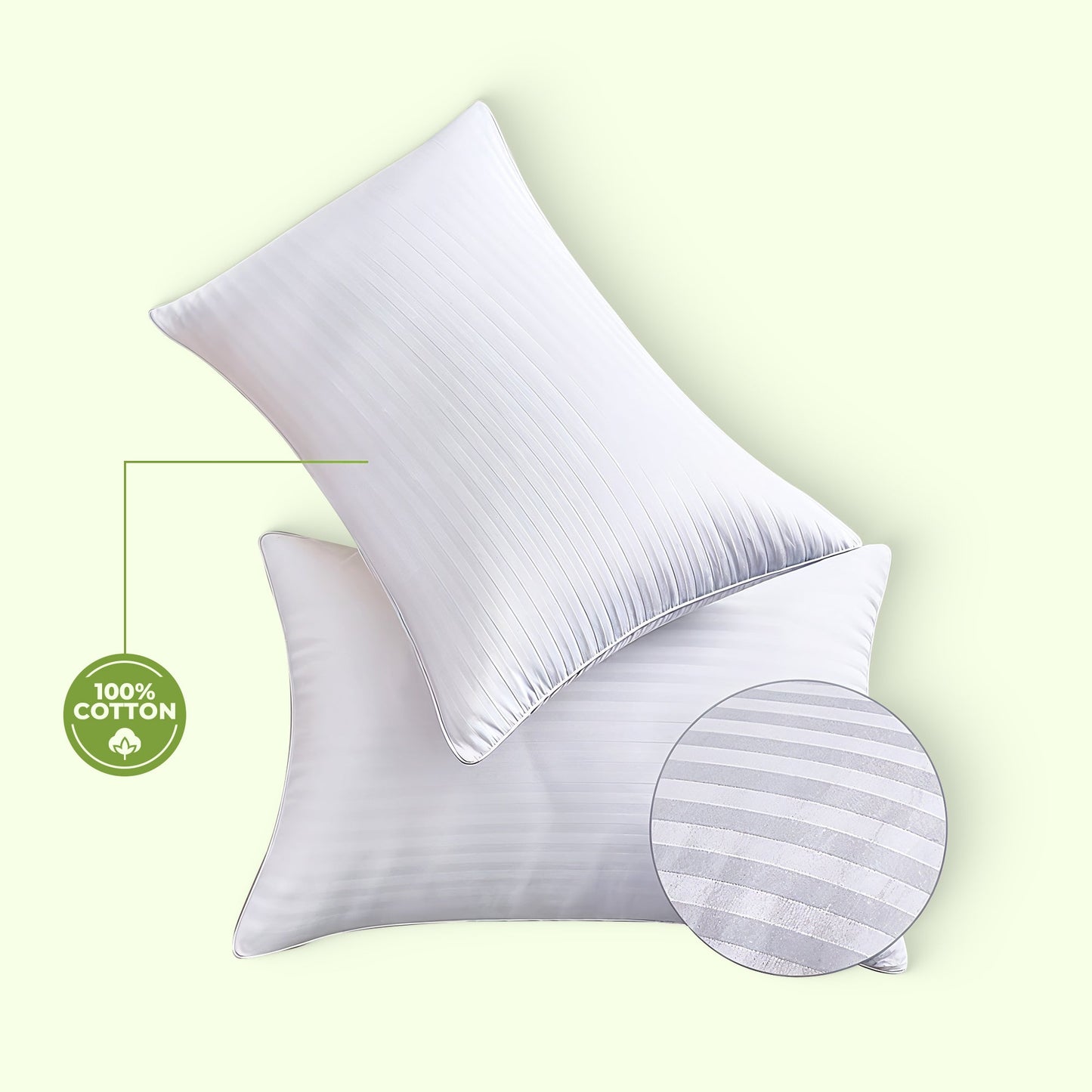 Comfortable Layered Support Pillow