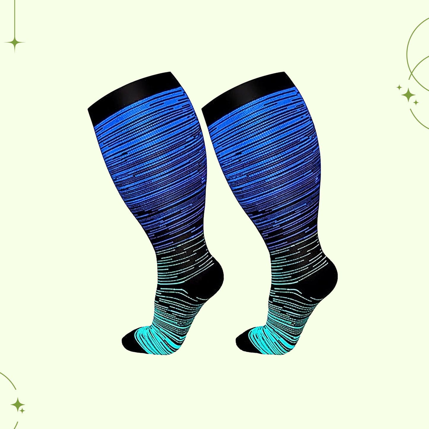 Plus Size Support Socks