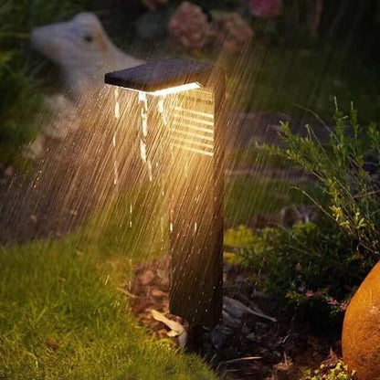 Bright Outdoor Solar Powered Lamp, 4W Warm White
