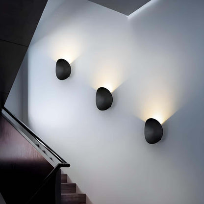 Slim 7W LED Wall Lamp with Integrated Lighting