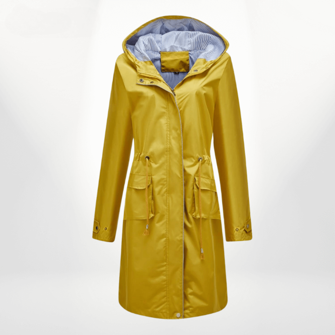 Ladies Long Waterproof Rain Coat